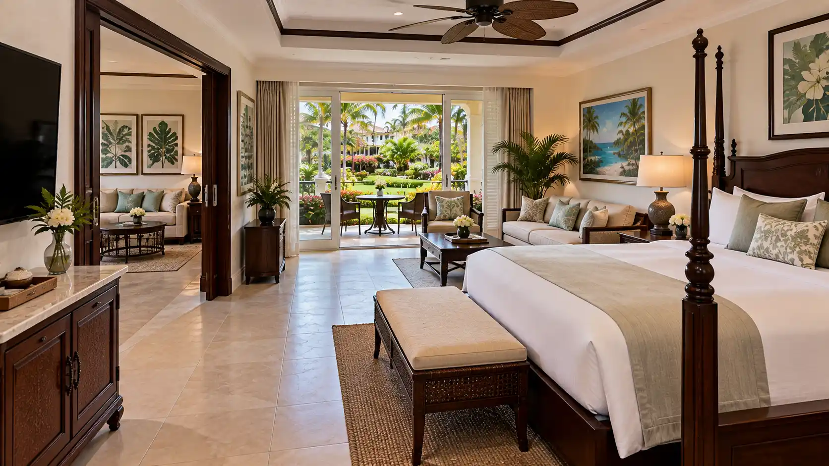 Luxury Room, 1 Bedroom, Garden View